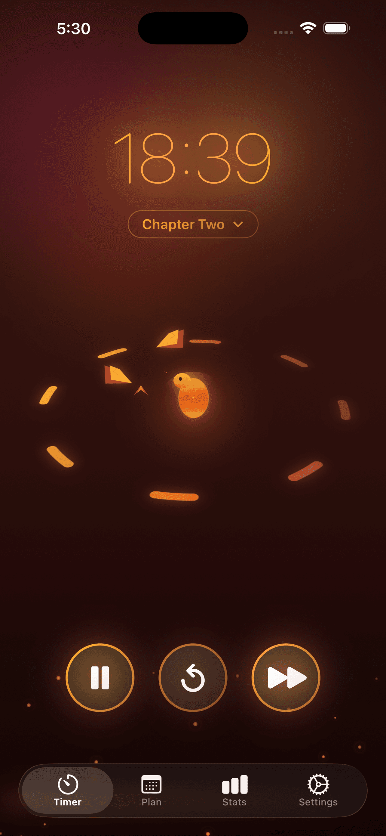 Lumeni Main Timer View